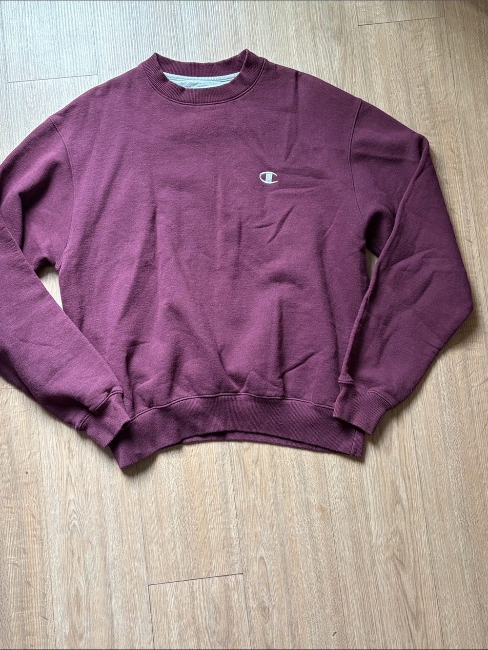 Champion Burgundy Crewneck Sweatshirt